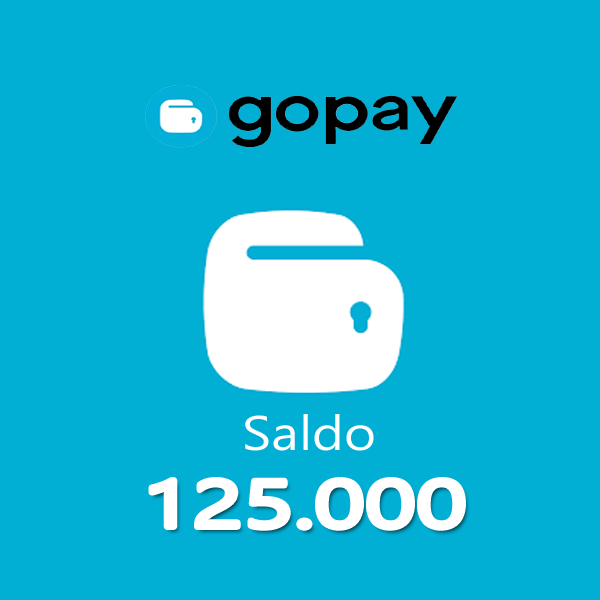 Gopay Saldo Gopay - GOPAY Customer 125.000