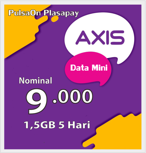 Paket Internet Axis Data Mini - Mini Axis 1,5GB 5 Hari