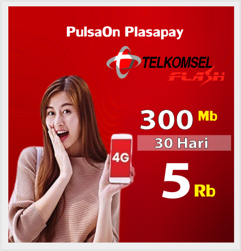 Produk Admin 1 PAKET DATA FLASH TELKOMSEL - FLASH 500MB 30Hr 5.000