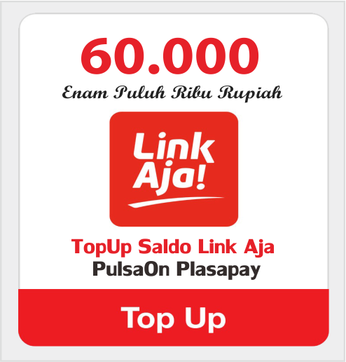 Produk Admin 1 TOPUP LINKAJA - SALDO LINKAJA 60.000