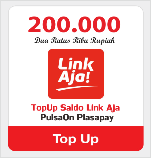 Produk Admin 1 TOPUP LINKAJA - SALDO LINKAJA 200.000