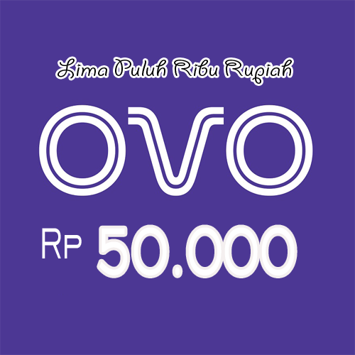 Produk Admin 1 TOPUP SALDO OVO ADMIN 1500 - TOPUP SALDO OVO 50.000