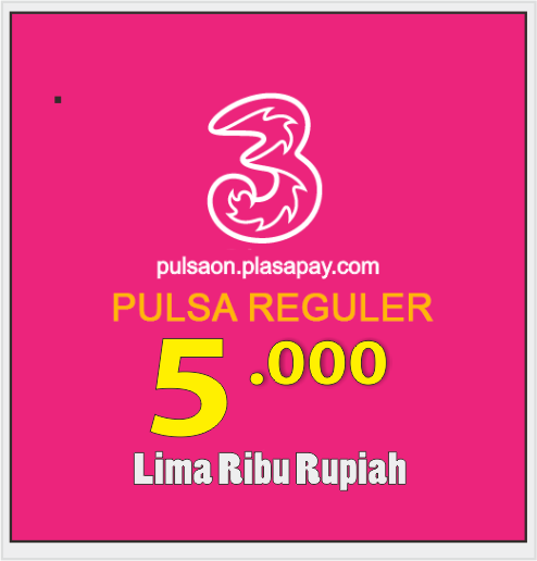 Produk Admin 1 TRI ALTERNATIF - THREE REGULER 5.000