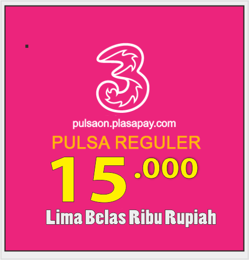 Produk Admin 1 TRI ALTERNATIF - THREE REGULER 15.000