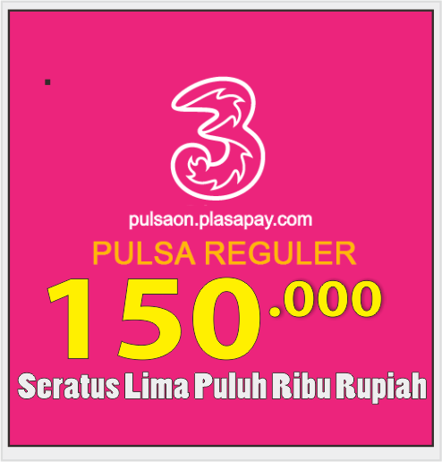 Produk Admin 1 TRI ALTERNATIF - THREE REGULER 150.000