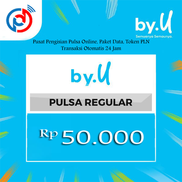 Pulsa BY U PULSA - By U 50.000