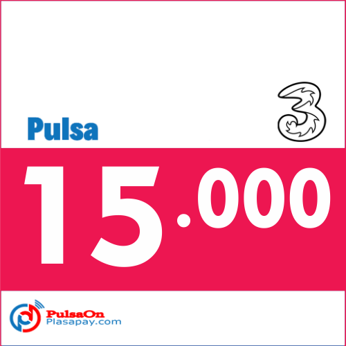 Pulsa PULSA TRI - THREE REGULER 15.000