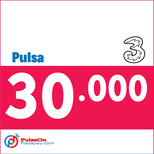 Pulsa PULSA TRI - THREE REGULER 30.000