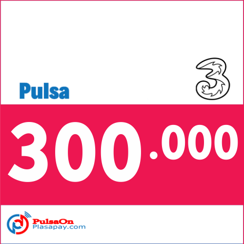 Pulsa PULSA TRI - THREE REGULER 300.000
