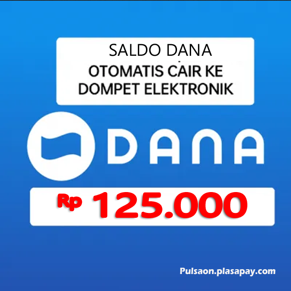 TopUp Dana SALDO DANA - Topup Dana 125.000